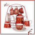 unique ceramic coffee tea sugar set / teapot set